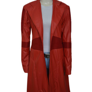 Scarlet Witch Captain America Cosplay Coat