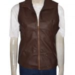 SHAILENE WOODLEY INSURGENT TRIS BROWN VEST
