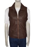 SHAILENE WOODLEY INSURGENT TRIS BROWN VEST