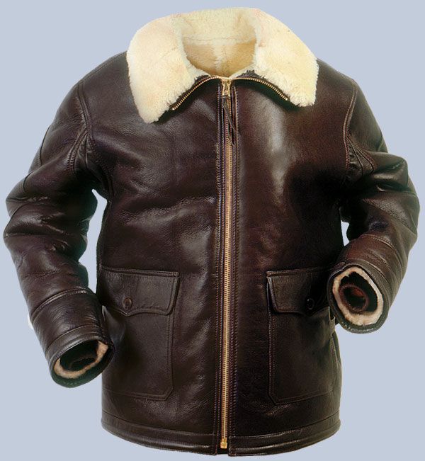 Sheepskin Jacket (2) M-444 Leather Jacket - Image 1