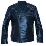 Skull Leather Jacket For Men’s Bikers