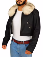 SQUALL LEONHART FINAL FANTASY VIII FUR JACKET