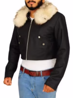 SQUALL LEONHART FINAL FANTASY VIII FUR JACKET