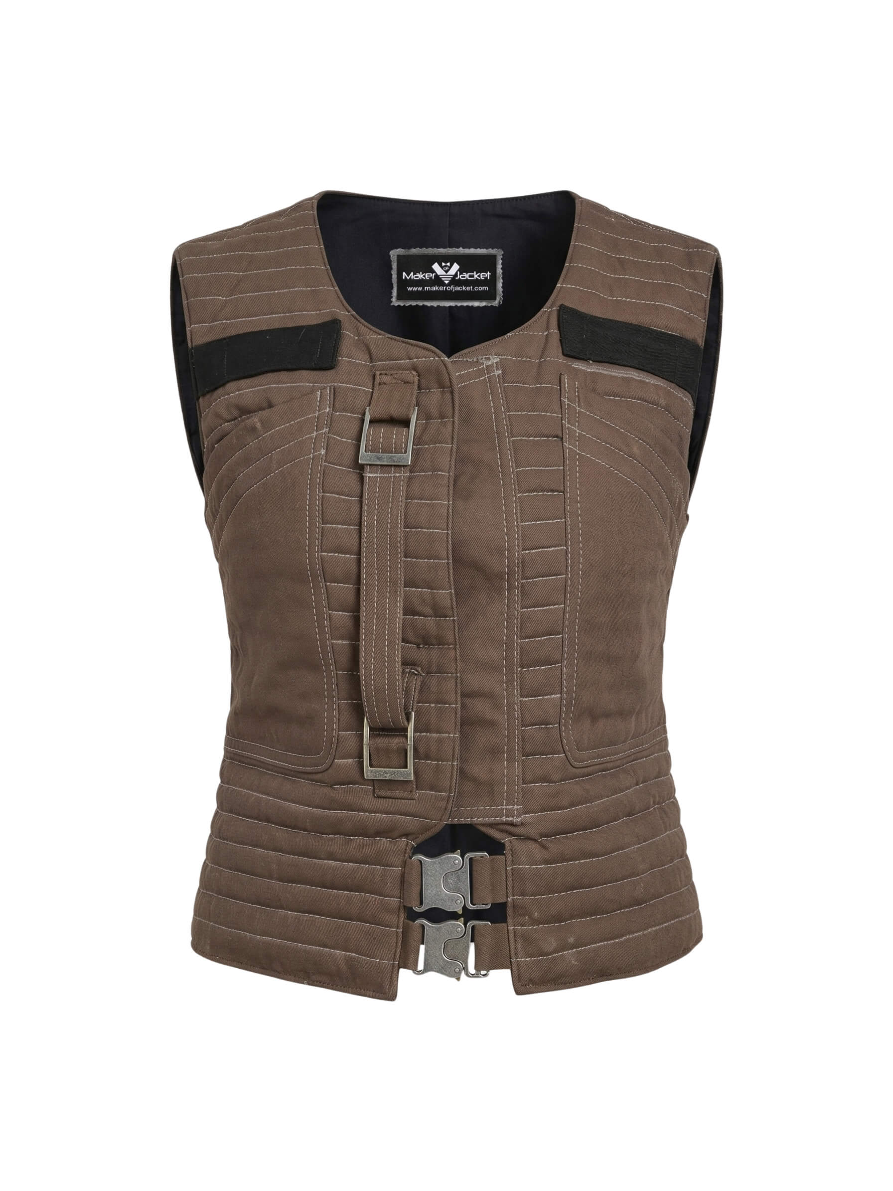 Star Wars Story Felicity Jones Vest Front Star Wars Story Felicity Jones Vest Front