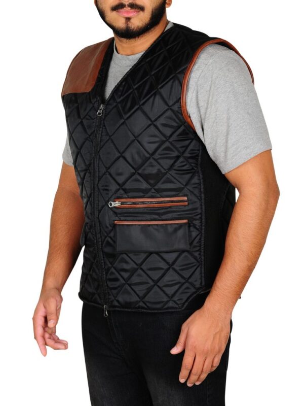THE WALKING DEAD GOVERNOR LEATHER VEST - Image 2
