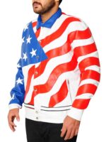 Vanilla Ice American Flag Jacket