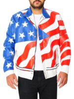 Vanilla Ice American Flag Jacket