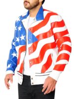 Vanilla Ice American Flag Jacket