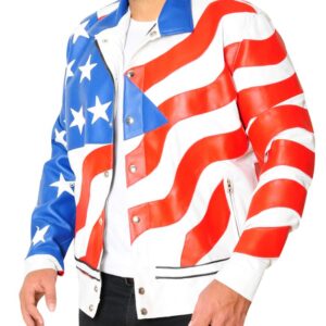Vanilla Ice American Flag Jacket