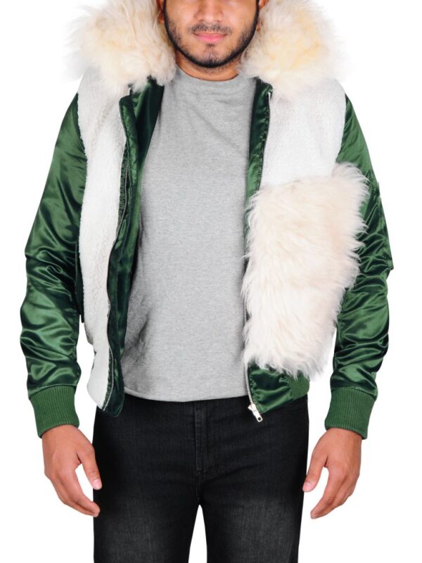 Vin Diesel inspired fur jacket from XXX movie premiere