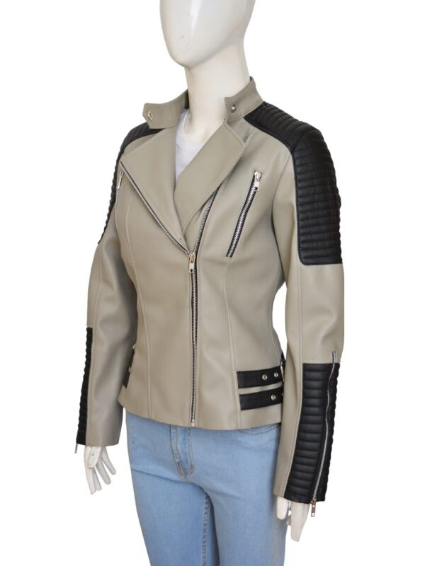 Walking Dead Rosita Espinosa S5 Quilted Jacket - Image 3