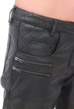 Women's Premium Naked Cowhide Leather Riding Pants