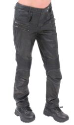 Women's Premium Naked Cowhide Leather Riding Pants