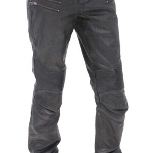 Women's Premium Naked Cowhide Leather Riding Pants