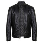 Woodside Lucifer Amenadiel Black Leather Jacket (Inner)
