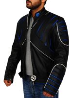 Cyclops X Men Biker Style Leather Jacket Men