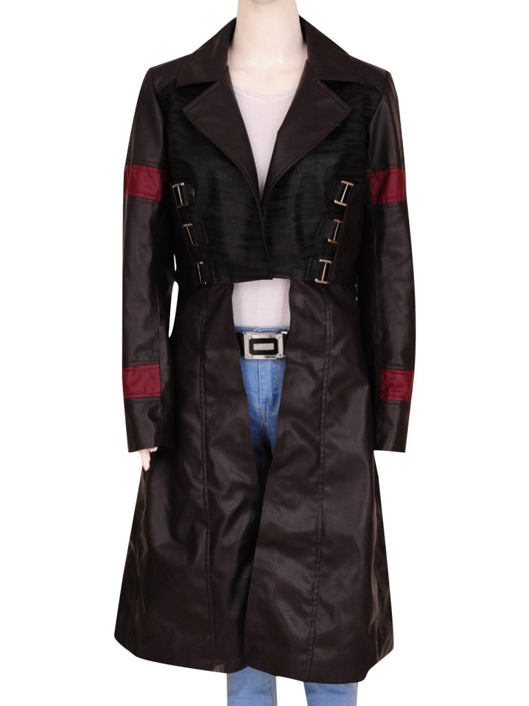 ZOE SALDANA GALAXY VOL 2 COAT (3) ZOE SALDANA GALAXY VOL 2 COAT - Image 1