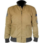 Brad Pitt Men’s Fury WW2 Bomber Jacket