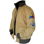 Brad Pitt Men’s Fury WW2 Bomber Jacket