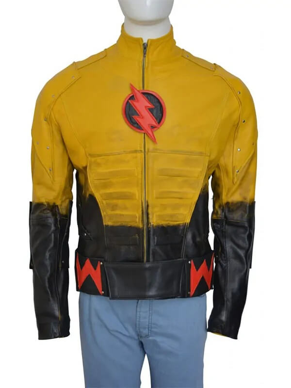 Eobard Thawne Reverse Flash Leather Jacket (1) Eobard Thawne Reverse Flash Leather Jacket