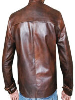John Boyega Star Wars The Force Awakens Brown Jacket
