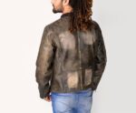 Vintage Black Classic Bike Jacket