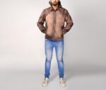 Mens Brown Leather Jacket