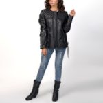 Hanso Black Leather Jacket