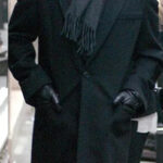 Aaron Paul Paris Wool Trench Coat