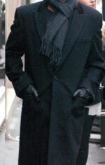 Aaron Paul Paris Wool Trench Coat