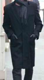 Aaron Paul Paris Wool Trench Coat