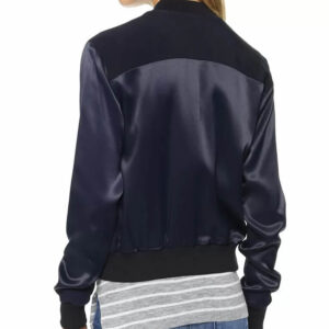 Arrow Willa Holland Blue Bomber Jacket