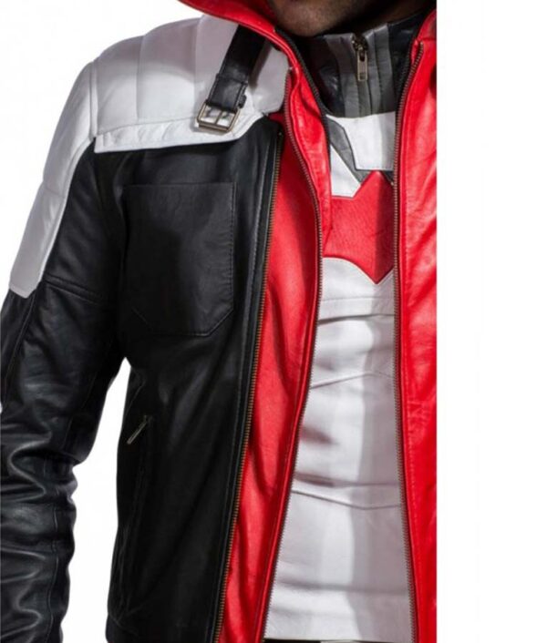 Batman Arkham Knight Red Hoodie - Image 2