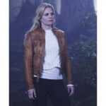 Once Upon A Time Emma Swan Brown Leather Jacket