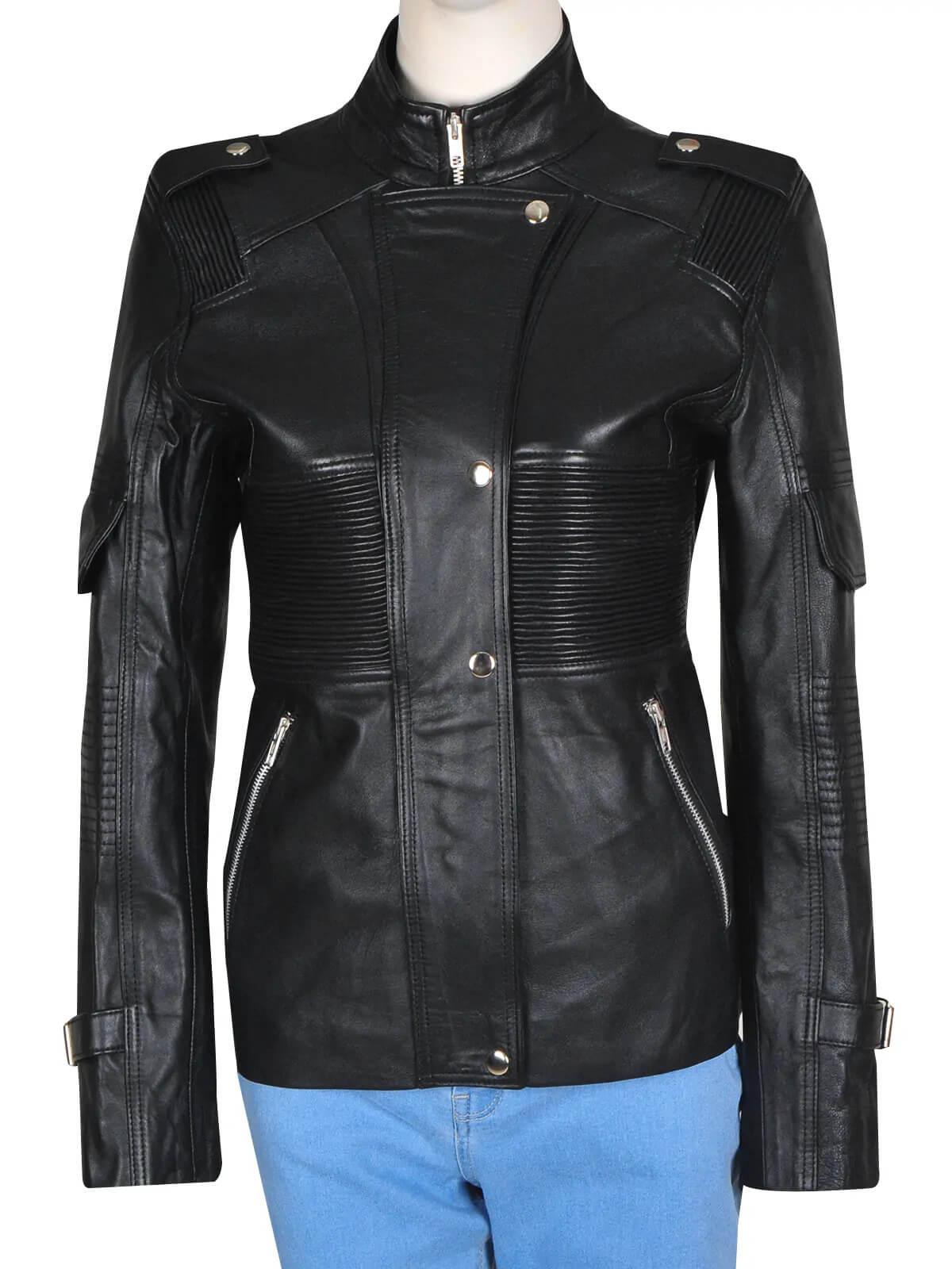 Helen Magnus Sanctuary Black Leather Jacket