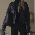 Jennifer Lawrence Red Sparrow Black Leather Jacket