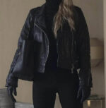 Jennifer Lawrence Red Sparrow Black Leather Jacket