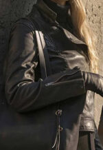 Jennifer Lawrence Red Sparrow Black Leather Jacket