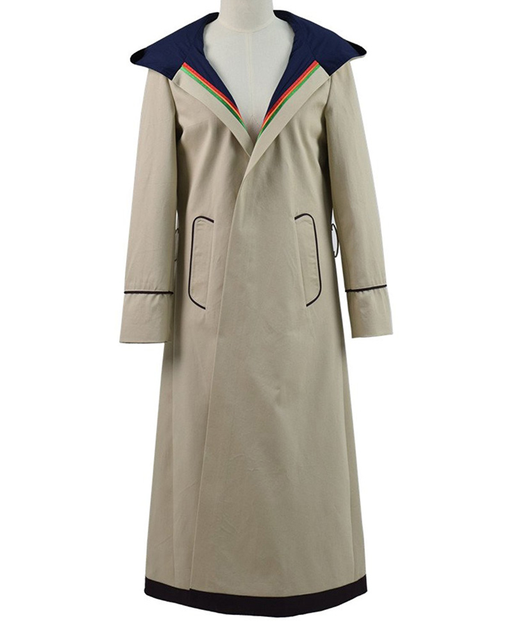 Jodie-Whittaker-Beige-Trench-Coat 13th Doctor Who Trench Coat - Image 1