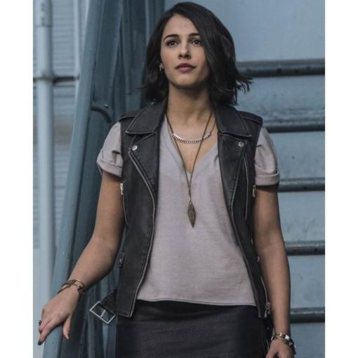 Kimberly-Hart-Power-Rangers-Leather-Vest-510x510 Naomi Scott Leather Vest - Image 1