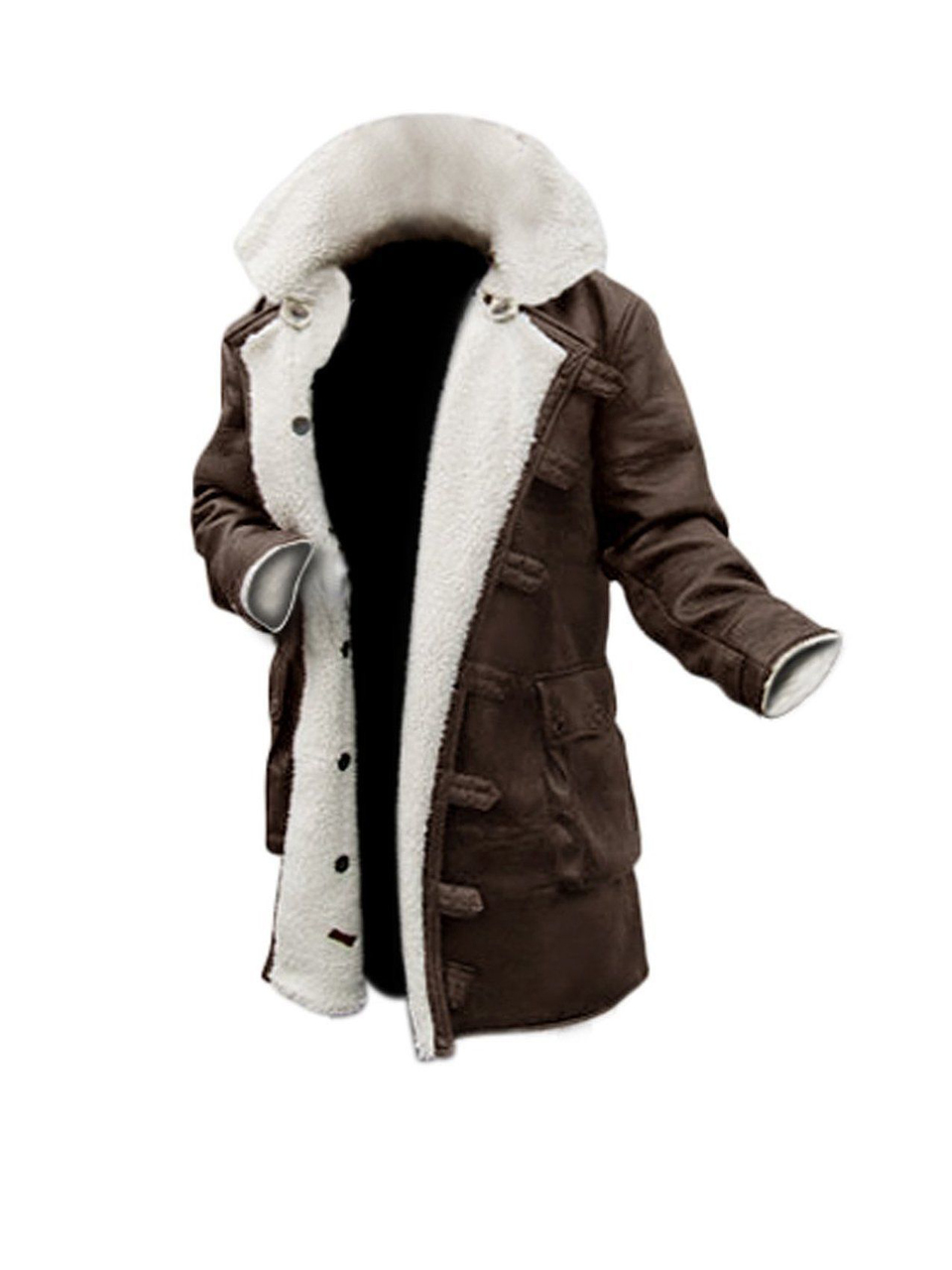 gfgfgfgf Tom Hardy Leather Bane Coat - Image 1