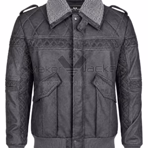 Ghost In The Shell Leather Jacke