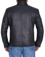 Damon Salvatore The Vampire Diaries Leather Jacket