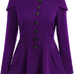 Women’s-Hooded-Purple-Long-Trench-Coat