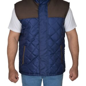 Alex Roe The 5th Wave Diamond Quilted Vest