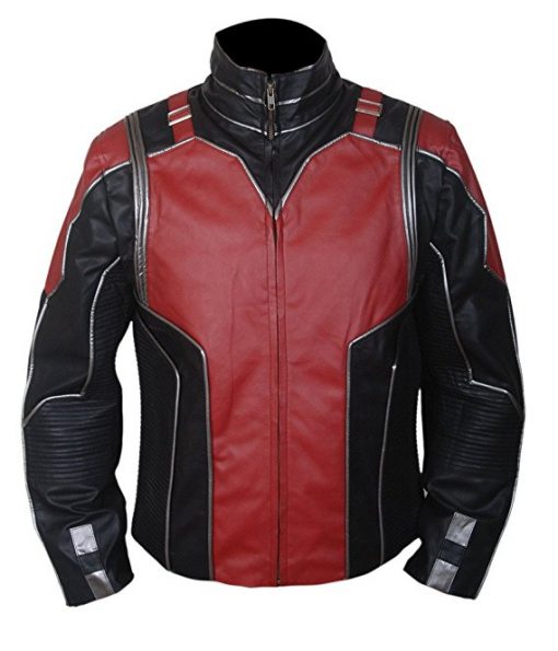 ant-man-red-black-leather-jacket (1) Ant-Man Red and Black Leather Jacket