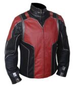 Ant-Man Red and Black Leather Jacket