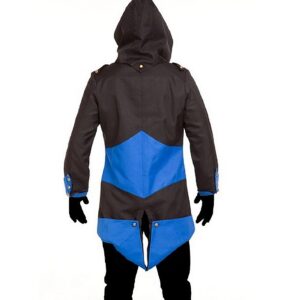 Assassins Creed III Black and Blue Jacket