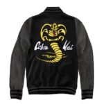 Cobra Kai Black Varsity Jacket