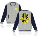 Cobra Kai Gray Blue Jacket